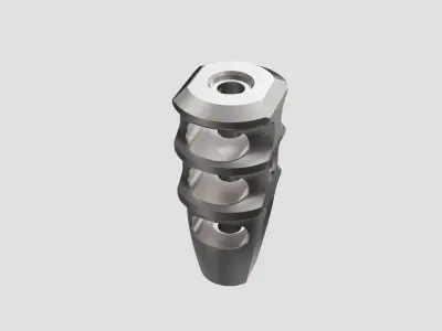 muzzle brake sdgt 3D model