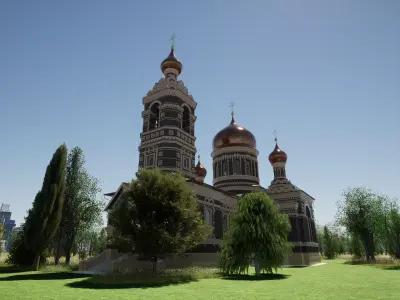 Orthodox Church 3D model purchase
