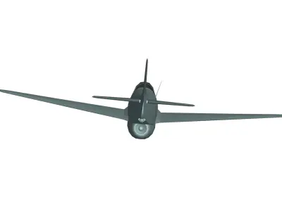 Yakovlev Yak-15 3D model purchase