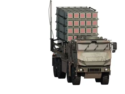ANTI AIRCRAFT MISSILE SYSTEM 3D model