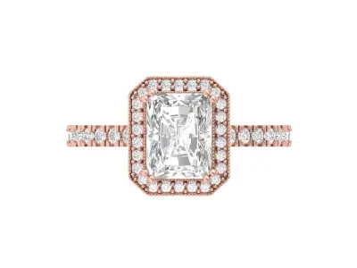 Wedding Ring  3D print model 296