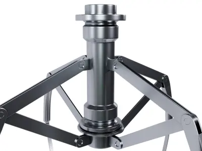 Metal Claw 29 with RIG 3D model