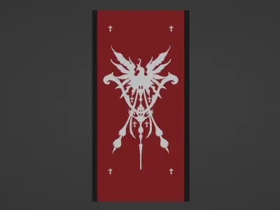 Flag of Rosaria - Final Fantasy XVI 3D model