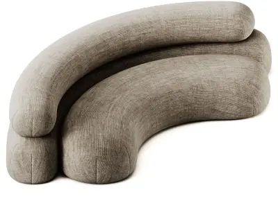 Adrenalina Nefelibata 4 2 Modular Sofa 3D model