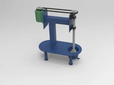 mixer machine 3D model