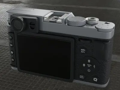 Camera 3D model order