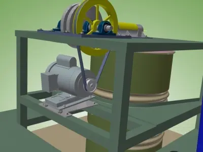 Can Crusher- HD Free 3D model