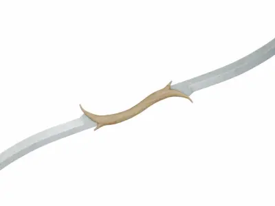 Double sword 8 3D model