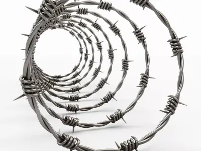 Barbwire 3D model