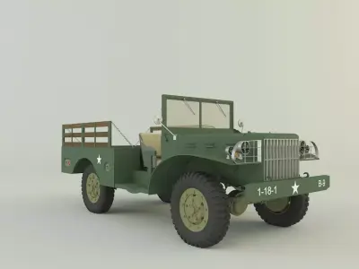 Dodge WC 51 3D model