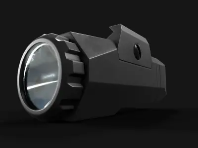 Inforce APL Handgun Weapon Mounted Light Low-poly 3D model