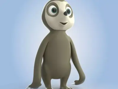 Sloth 3D model