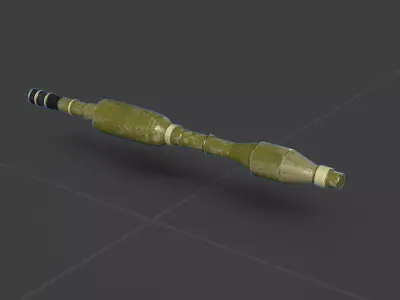 ALYASEEN Missile charge 3D model