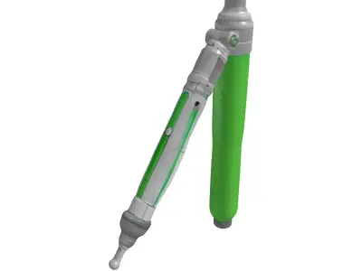Futuristic Injector Lab System 3D model