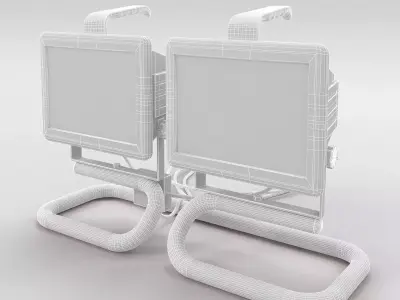 Work light 6 3D model