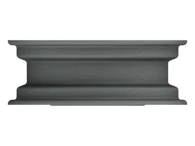 Trailer Wheel 13 inch  165R13 4 Stud x 100mm PCD 3D model