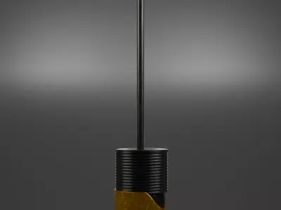 3D eye brush 3D model