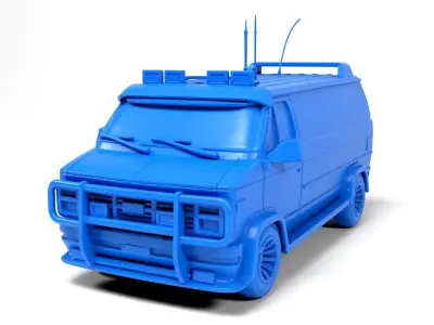 A team Van 3D print model