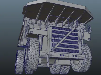 Dump Truck Free 3D model