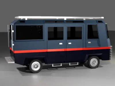 3D model of Armored vehicle  3D model