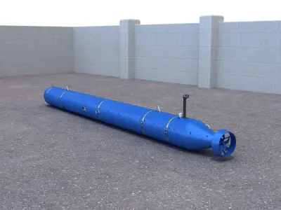 Bluefin Knifefish 3D model