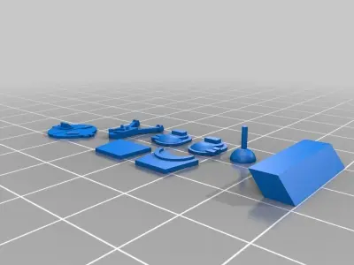 M4 Sherman Free 3D print model