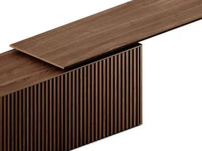 Punt Velasca Wooden sideboard VLS 300722 3D model