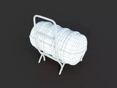 Rescue Capsule for Ship 3D model