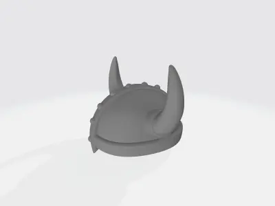 Viking helmet mesh 3D model