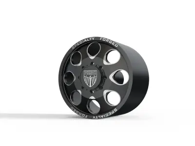 FRONT SPECIALITY FORGED D018 WHEEL 3D MODEL 3D model