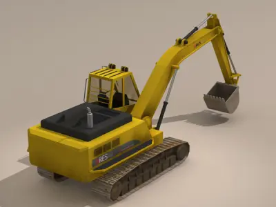 Excavator 3D model
