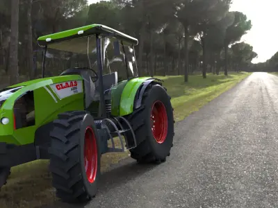 Claas Axos 330 3D model