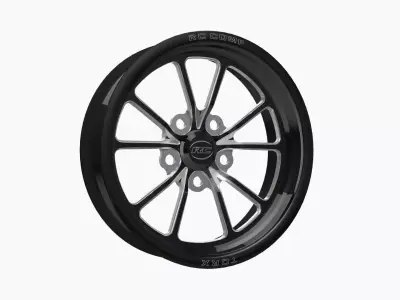 RC Components Torx drag front wheel Low-poly 3D model