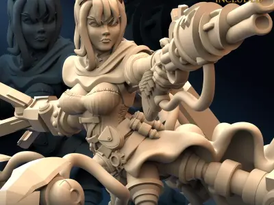 Destroyers Valkyries of the Crucible E 3D print model
