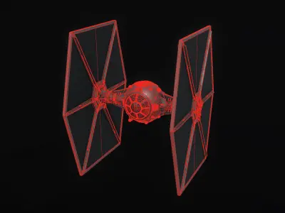Tie Fighter 3D model