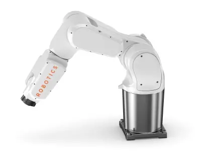 Generic Robotic Arm Industrial 3D model