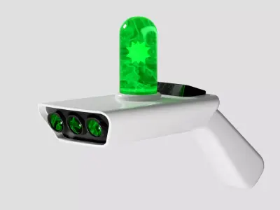 concept portal gun 3D model