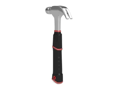 Hammers ratchet wrench Low-poly 3D model