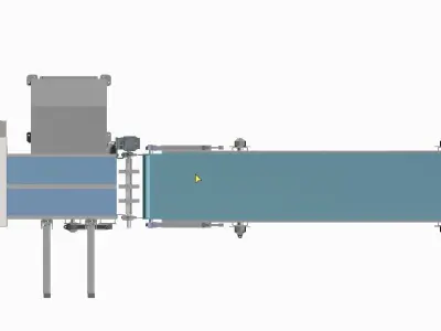 Magnet detection conveyor  3D model