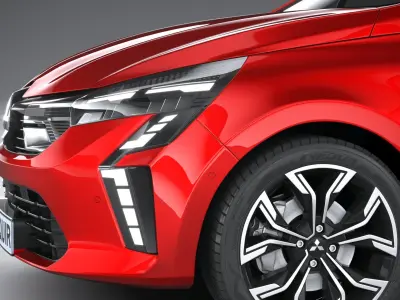 Mitsubishi Colt 2024 3D model