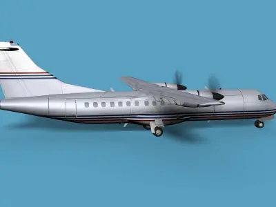 ATR  ATR-42-500 Corporate 4 3D model