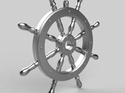 Vessel Wheel  3D model