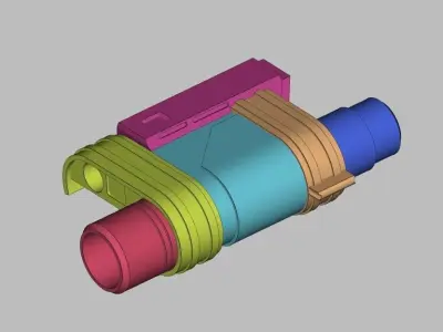 Delta Squad Full Size Props Armor Upgrade STL 3D print model