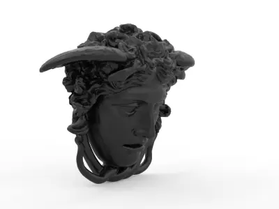 Medusa Head 02 3D print model