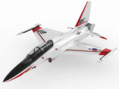 KAI T-50 Golden Eagle 3D model