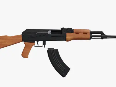 AK-47 3D model purchase