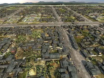 Chinese Ancient City 01 3D model