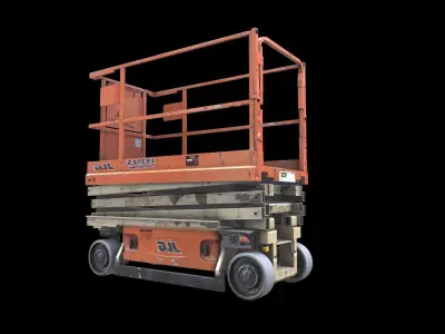 Scissor Lift Low-poly 3D model buy