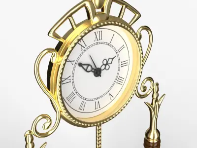 Pendulum Clock 3D model