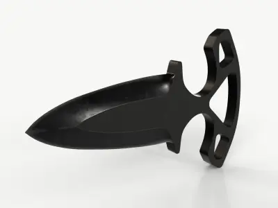 Shadow Dagger Knifes Set 3D model